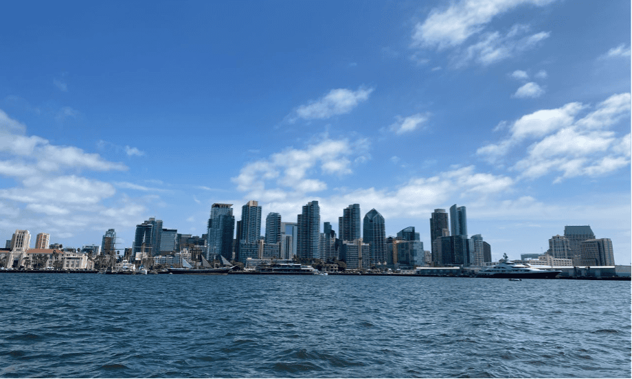 Filming on San Diego Bay, San Diego, California (Confidential Defense Contractor)